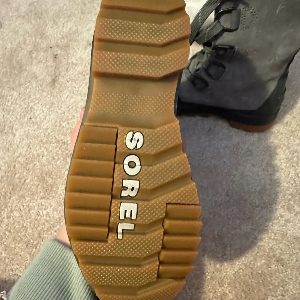 Gray Fur-Lined Women's Boots - Picture 6 of 6